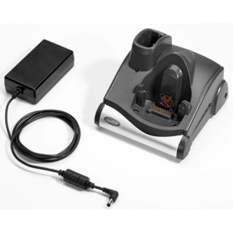 Zebra Single Slot Serial / USB Cradle Kit - Docking cradle - RS-232 - Spain - for Zebra MC9090-G, MC9090-K, MC9090-S, MC909X-K, MC909X-S, MC9190-G, MC92N0, MC92N0-G - 2