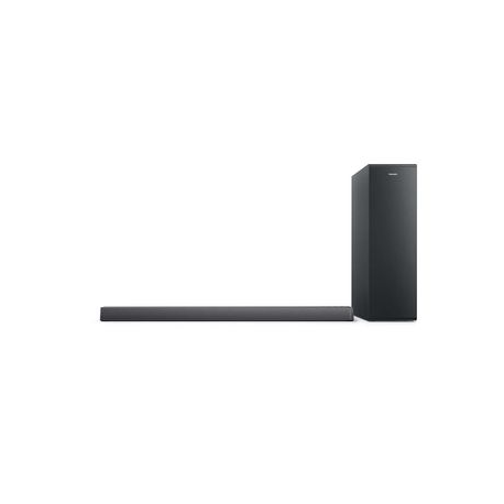 Philips TAB6305 - Sound bar system - for home theatre - 2.1-channel - wireless - Bluetooth - 140 Watt (Total) - 0