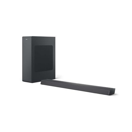 Philips TAB6305 - Sound bar system - for home theatre - 2.1-channel - wireless - Bluetooth - 140 Watt (Total) - 1