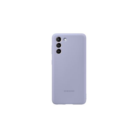 Samsung Silicone Cover EF-PG991 - Back cover for mobile phone - silicone - violet - for Galaxy S21 5G - 0