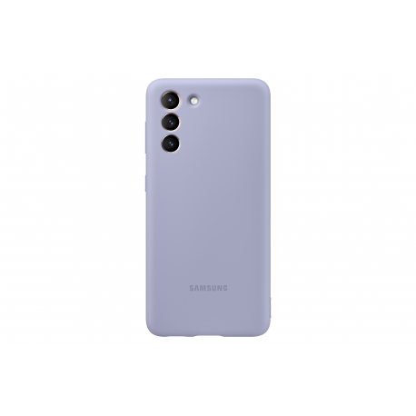 Samsung Silicone Cover EF-PG991 - Back cover for mobile phone - silicone - violet - for Galaxy S21 5G - 2