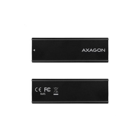 AXAGON EEM2-U3 USB3.0 - M.2 SSD SATA, up to 80mm SSD, ALU body