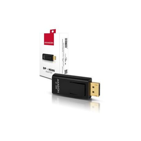 AXAGON - Adapter - DisplayPort male to HDMI female - 1920 x 1200 (WUXGA) support, active converter - 1