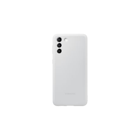Samsung Silicone Cover EF-PG996 - Back cover for mobile phone - silicone - light grey - for Galaxy S21+ 5G - 0