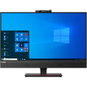 Lenovo ThinkVision T27hv-20 - LED monitor - 27" - 2560 x 1440 QHD @ 60 Hz - IPS - 350 cd / m² - 1000:1 - 4 ms - HDMI, DisplayPort, USB-C - speakers - raven black