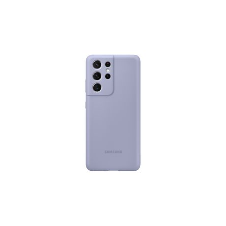 Samsung Silicone Cover EF-PG998 - Back cover for mobile phone - silicone - violet - for Galaxy S21 Ultra 5G - 0