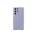 Samsung Silicone Cover EF-PG998 - Back cover for mobile phone - silicone - violet - for Galaxy S21 Ultra 5G