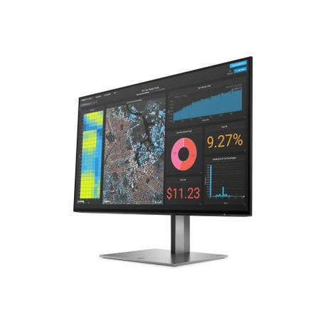 HP Z24f G3 - LED monitor - 24" (23.8" viewable) - 1920 x 1080 Full HD (1080p) @ 60 Hz - IPS - 300 cd / m² - 1000:1 - 5 ms - HDMI, 2xDisplayPort - 1