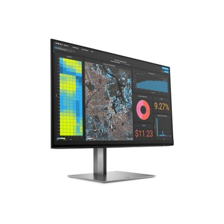 HP Z24f G3 - LED monitor - 24" (23.8" viewable) - 1920 x 1080 Full HD (1080p) @ 60 Hz - IPS - 300 cd / m² - 1000:1 - 5 ms - HDMI, 2xDisplayPort - 2