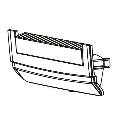 Zebra - Front bezel - 2