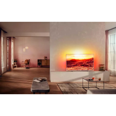 Philips 4K UHD LED SmartTV 65" 65PUS7855/12 3-sided Ambilight, Alexa built-in, 3840x2160p PPI-1700Hz HDR10+ 3xHDMI 2xUSB LAN WiF