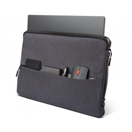 Lenovo Business Casual - Notebook sleeve - 15.6" - charcoal grey - for IdeaPad Flex 5 16; Legion 5 15; ThinkBook 15 G4 IAP; ThinkPad L15 Gen 3; V15; V15 G2 ITL - 6