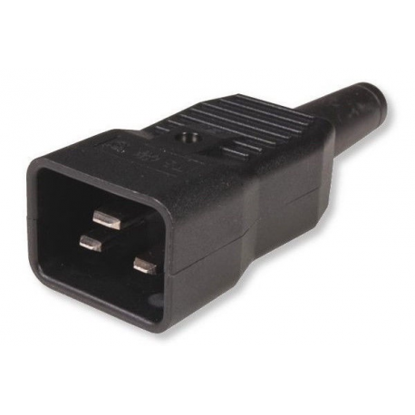 TECHLYPRO 023776 TechlyPro Rack 19 1U power strip for UPS 250V/16A 12x C13 sockets C20 plug