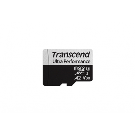 TRANSCEND 128GB microSD w/ adapter UHS-I U3 A2
