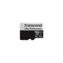 Transcend 340S - Flash memory card - 128 GB - A2  /  Video Class V30  /  UHS-I U3  /  Class10 - microSDXC