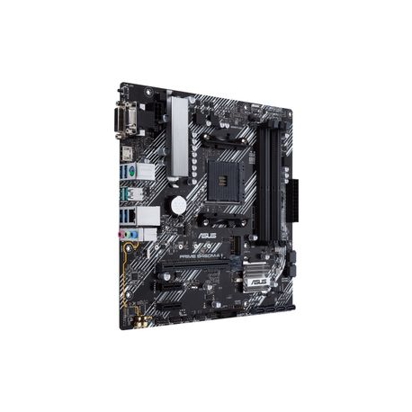 ASUS PRIME B450M-A II - Motherboard - micro ATX - Socket AM4 - AMD B450 Chipset - USB 3.2 Gen 1, USB 3.2 Gen 2 - Gigabit LAN - onboard graphics (CPU required) - HD Audio (8-channel) - 0