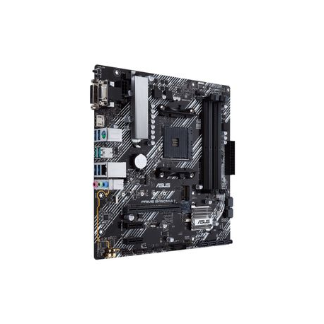 ASUS PRIME B450M-A II - Motherboard - micro ATX - Socket AM4 - AMD B450 Chipset - USB 3.2 Gen 1, USB 3.2 Gen 2 - Gigabit LAN - onboard graphics (CPU required) - HD Audio (8-channel) - 1