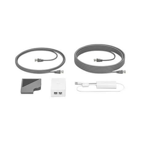 Logitech Cat5e Kit - Video conferencing accessory kit - for Tap; Tap for Google Hangouts Meet; Tap for Microsoft Teams; Tap for Zoom - 0