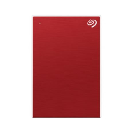 SEAGATE One Touch Potable 4TB USB 3.0 compatible with MAC and PC including data recovery service red