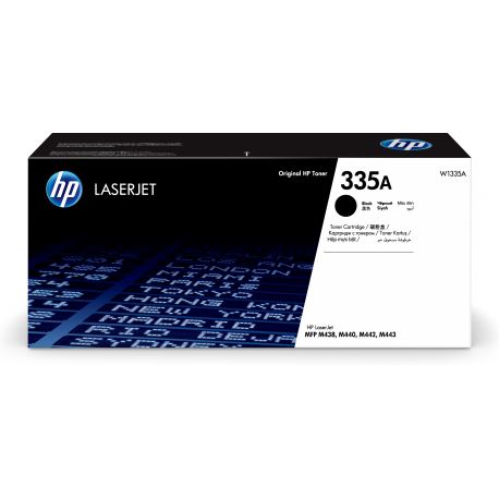 HP 335A - Black - original - LaserJet - toner cartridge (W1335A) - for LaserJet MFP M438n, MFP M442dn, MFP M443nda - 8