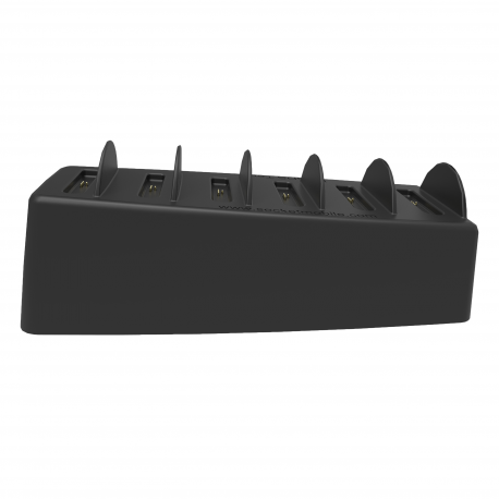 DuraCase 6 Bay Charger - Bar code scanner charging stand - Europe - for DuraScan D800, D840, D860 - 1