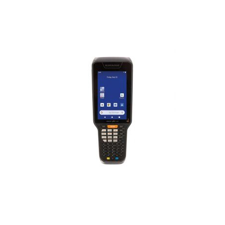 Datalogic Skorpio X5, 2D, MR, BT, WLAN, NFC, Alpha, Android - Mobiles Datenerfassungsgerät, 2D, Imager (Medium Range), Tastenfeld (47 Tasten, alphanumerisch), Green Spot, 10,9cm (4,3''), Bluetooth, WLAN (802.11ac), NFC, Qualcomm 660, 2,2GHz, RAM: 3GB, Flash: 32GB, Android (10), Schutzart: IP65, inkl.: Akku, 3500mAh, Handschlaufe - 1