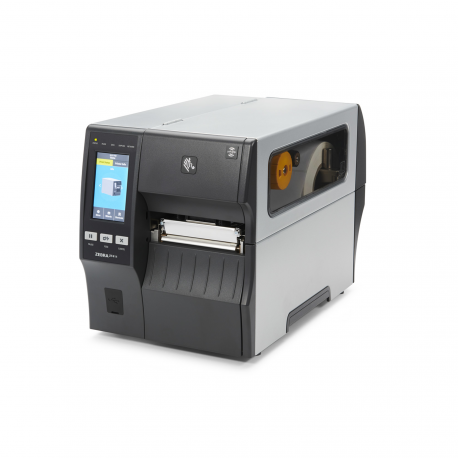 Zebra ZT400 Series ZT411 - Label printer - direct thermal  /  thermal transfer - Roll (10.8cm) - 600 dpi - up to 102 mm / sec - USB 2.0, LAN, serial, USB host, Bluetooth 4.1 - rewinder, peeler - 5