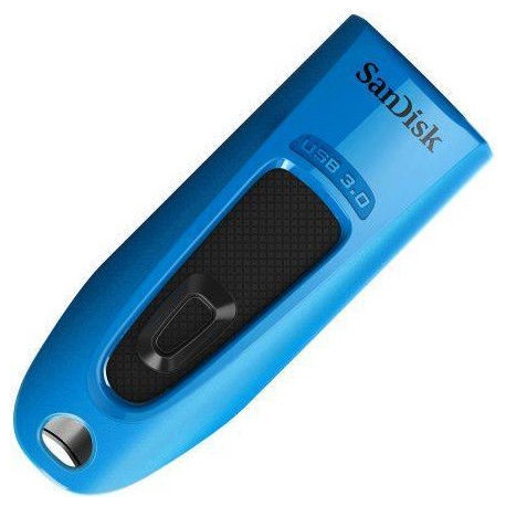 SanDisk Ultra - USB flash drive - 64 GB - USB 3.0 - blue - 3