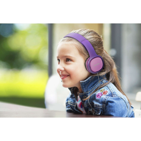 Philips Kids headphones SHK2000PK On-ear Pink & purple
