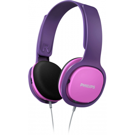 Philips Kids headphones SHK2000PK On-ear Pink & purple