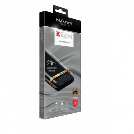 MyScreen Diamond glass edge Full Glue for Samsung Galaxy A30 / A50 / M30 (black)