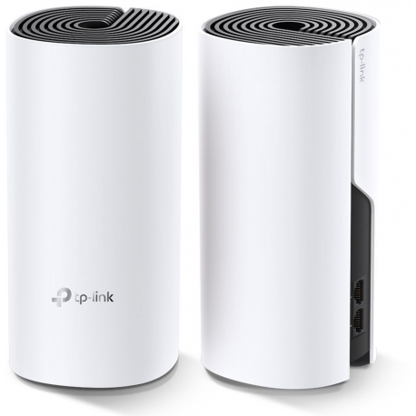 TP-Link DECO M4 - Wi-Fi system - (2 routers) - up to 2,800 sq.ft - mesh 1GbE - Wi-Fi 5 - Dual Band - 1