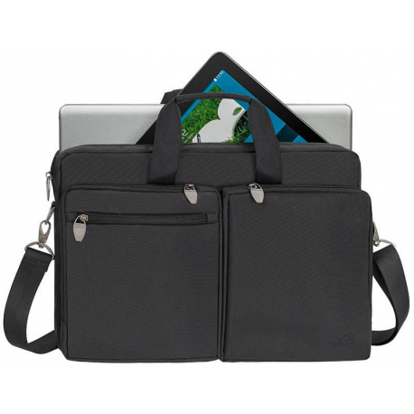 Riva Case Tiergarten 8550 - Notebook carrying case - 17.3" - black - 1