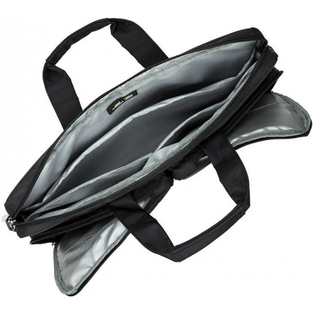 Riva Case Tiergarten 8550 - Notebook carrying case - 17.3" - black - 3