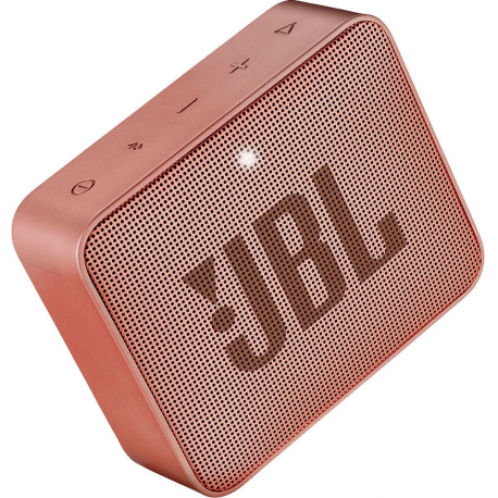 JBL Go2, compact portable speaker with battery, IPX7 waterproof, Cinnamon