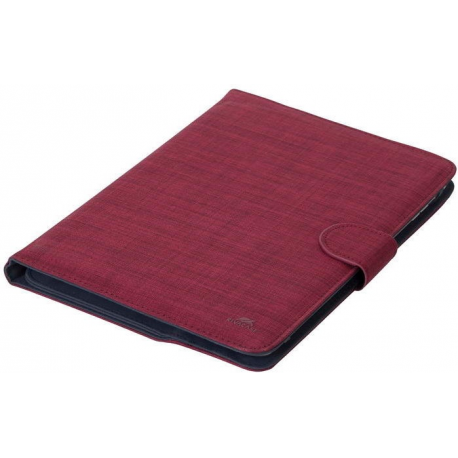 Riva Case Biscayne 3317 Universal - Flip cover for tablet - polyester - red - 10.1" - 1