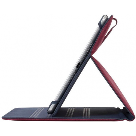 Riva Case Biscayne 3317 Universal - Flip cover for tablet - polyester - red - 10.1" - 6