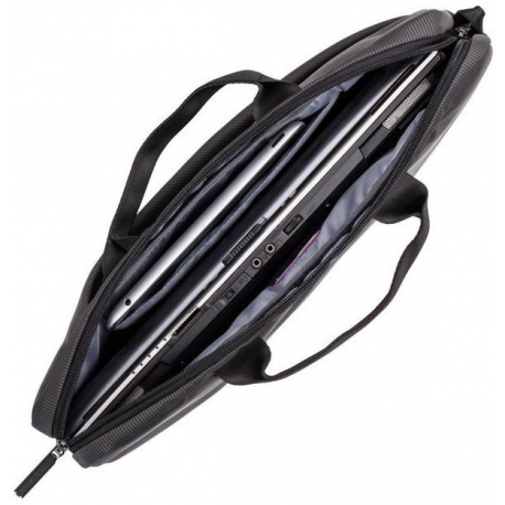 Riva Case Tivoli 8730 - Notebook carrying case - 15.6" - grey - 3