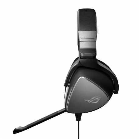 ASUS ROG Delta S - Headset - full size - wired - USB, USB-C - black - 8