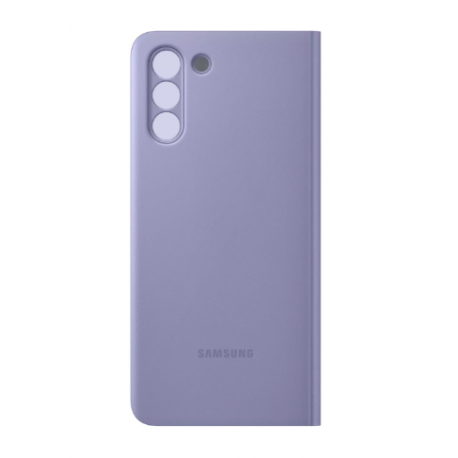 Samsung Smart Clear View Cover EF-ZG996 - Flip cover for mobile phone - violet - for Galaxy S21+ 5G - 5
