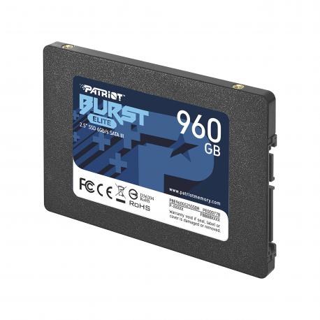Patriot Burst Elite - SSD - 960 GB - internal - 2.5" - SATA 6Gb / s - 1