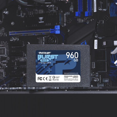 Patriot Burst Elite - SSD - 960 GB - internal - 2.5" - SATA 6Gb / s - 5