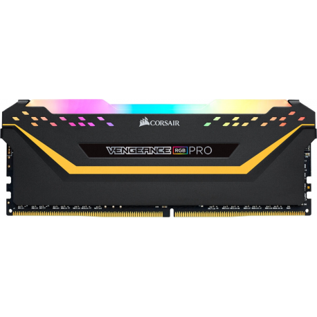 CORSAIR Vengeance RGB PRO - DDR4 - kit - 32 GB: 2 x 16 GB - DIMM 288-pin - 3200 MHz  /  PC4-25600 - CL16 - 1.35 V - unbuffered - non-ECC - black - 3