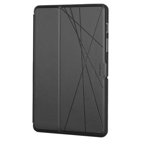 Targus Click-In - Flip cover for tablet - thermoplastic polyurethane (TPU) - black - 11" - for Samsung Galaxy Tab S7 - 12