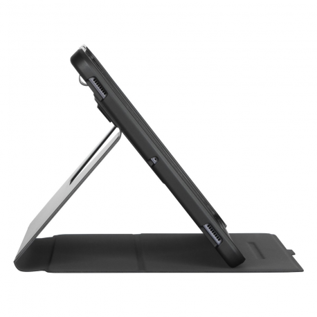 Targus Click-In - Flip cover for tablet - thermoplastic polyurethane (TPU) - black - 11" - for Samsung Galaxy Tab S7 - 20