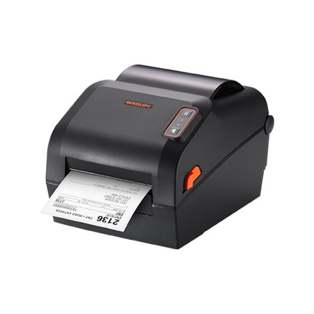 BIXOLON XD5-40d - Label printer - direct thermal - Roll (11.8 cm) - 203 dpi - up to 178 mm / sec - USB 2.0, LAN, USB host - black - 2