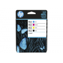 HP 912 - 4-pack - black, yellow, cyan, magenta - original - ink cartridge - for Officejet 80XX; Officejet Pro 80XX