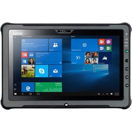 Getac F110 G5 - Rugged - tablet - Core i5 8265U  /  1.6 GHz - Win 10 Pro 64-bit - UHD Graphics 620 - 8 GB RAM - 256 GB SSD NVMe - 11.6" IPS touchscreen 1920 x 1080 (Full HD) - Wi-Fi 5 - 0