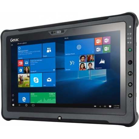 Getac F110 G5 - Rugged - tablet - Core i5 8265U  /  1.6 GHz - Win 10 Pro 64-bit - UHD Graphics 620 - 8 GB RAM - 256 GB SSD NVMe - 11.6" IPS touchscreen 1920 x 1080 (Full HD) - Wi-Fi 5 - 1