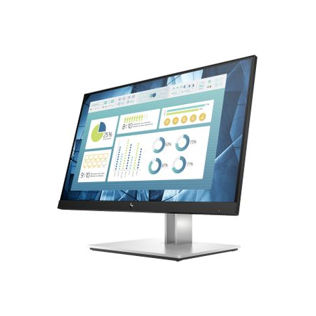 HP E22 G4 - E-Series - LED monitor - 22" (21.5" viewable) - 1920 x 1080 Full HD (1080p) @ 60 Hz - IPS - 250 cd / m² - 1000:1 - 5 ms - HDMI, VGA, DisplayPort - black - promo - 3